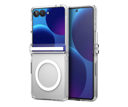 Etui do telefonów Ringke Fusion Flap Magnetic Magsafe do Galaxy Z Flip 8 Clear